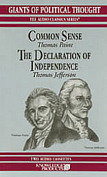 Common Sense & The Declaration of Independence &##x28;Audio Recording&##x29;