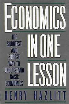 Economics in One Lesson